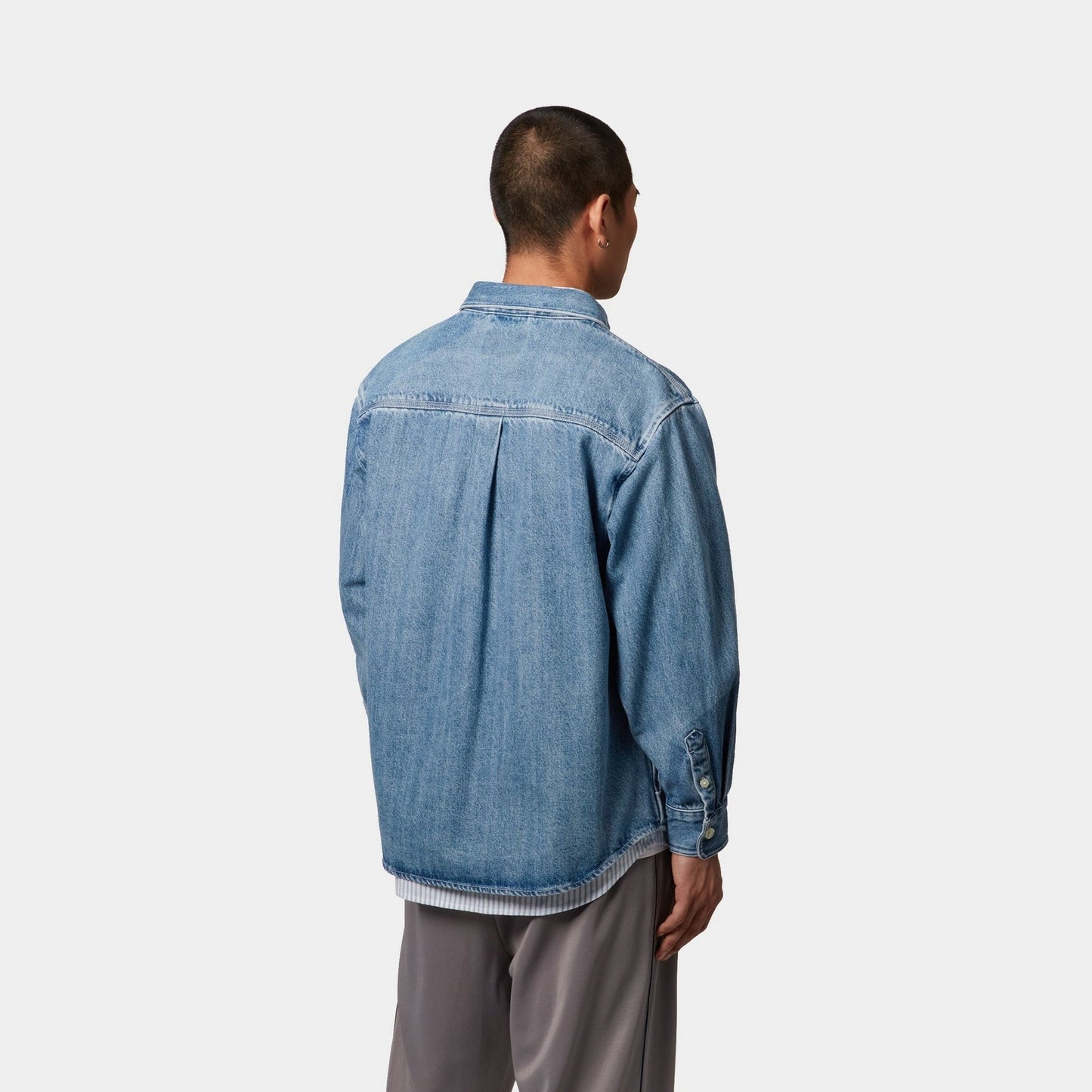Nash Shirt | Blue (stone washed)