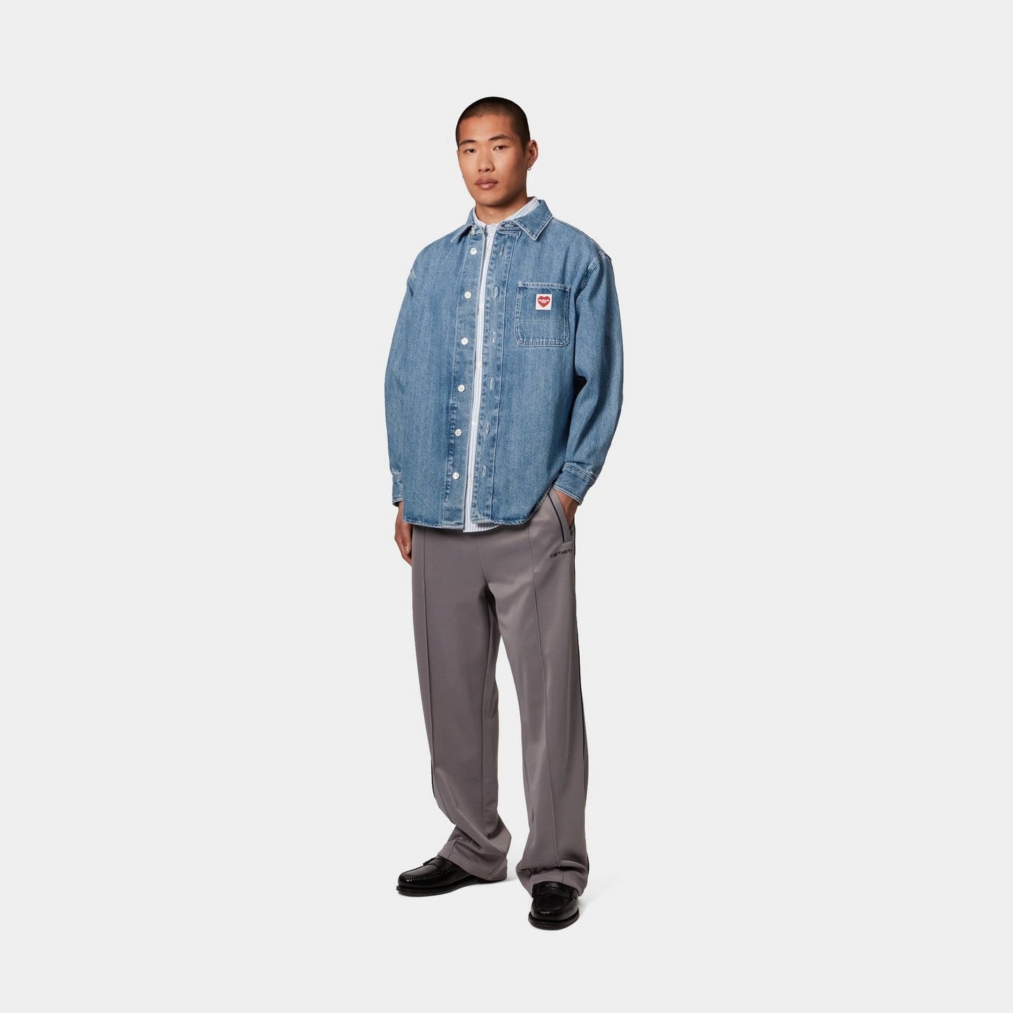 Nash Shirt | Blue (stone washed)