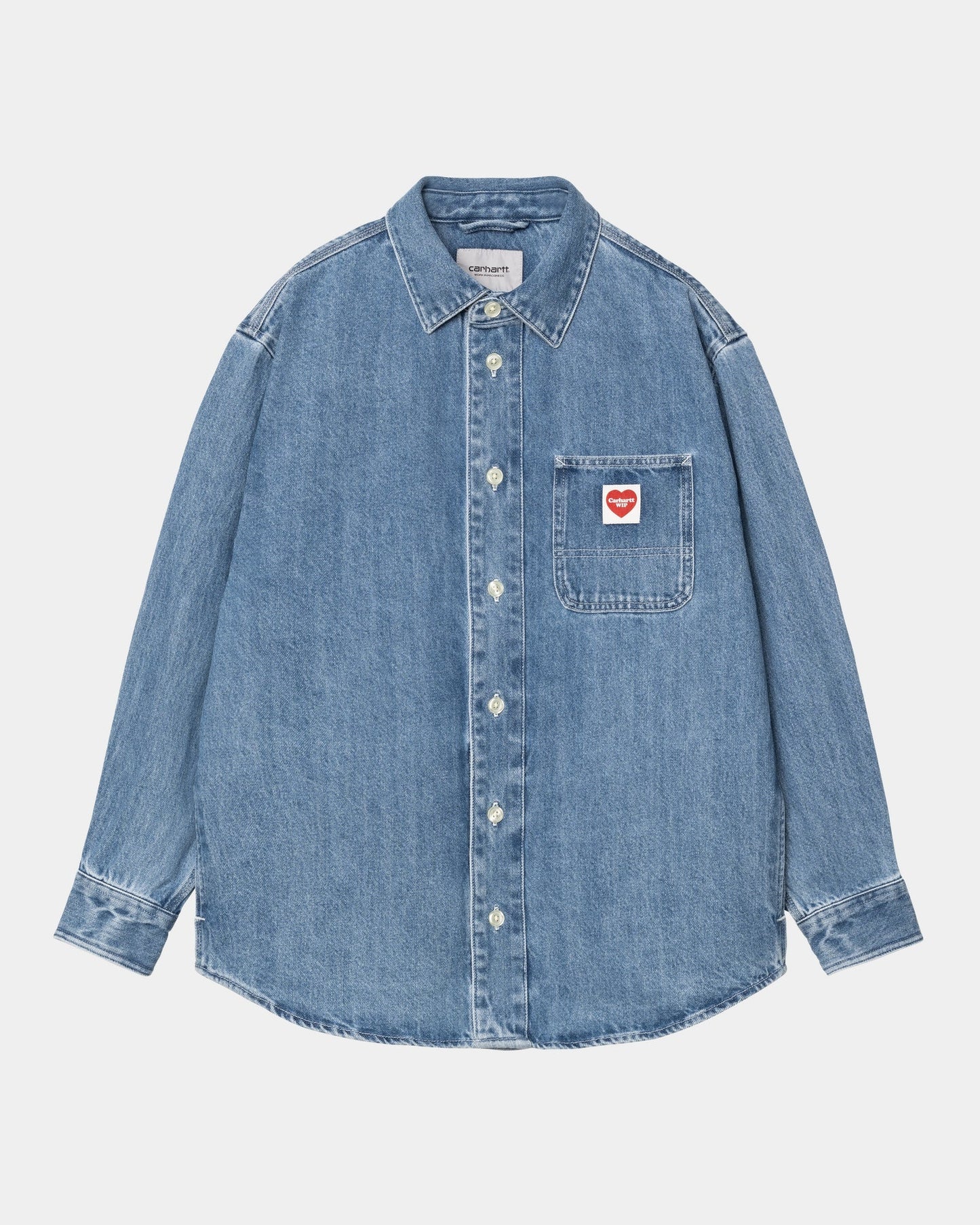 Nash Shirt | Blue (stone washed)