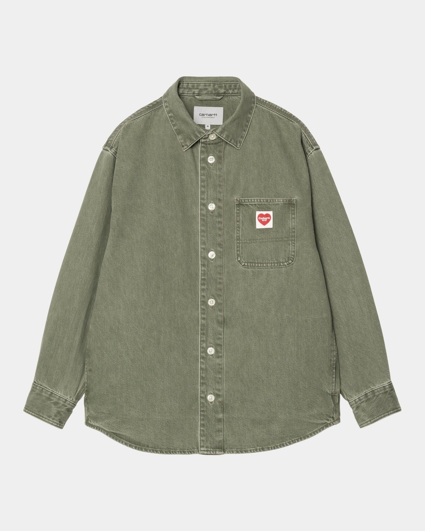 Nash Shirt | Army Green (enzyme bleach washed)