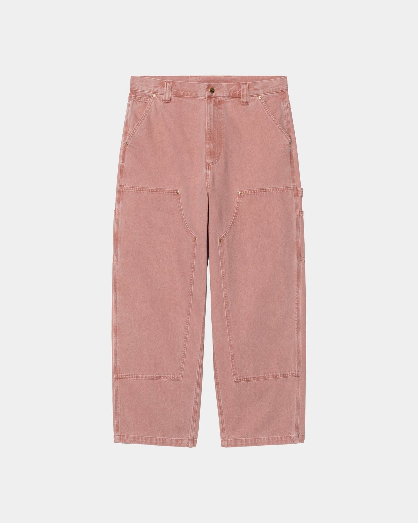 Nash OG Double Knee Pant | Sulfur Red (enzyme bleach washed)