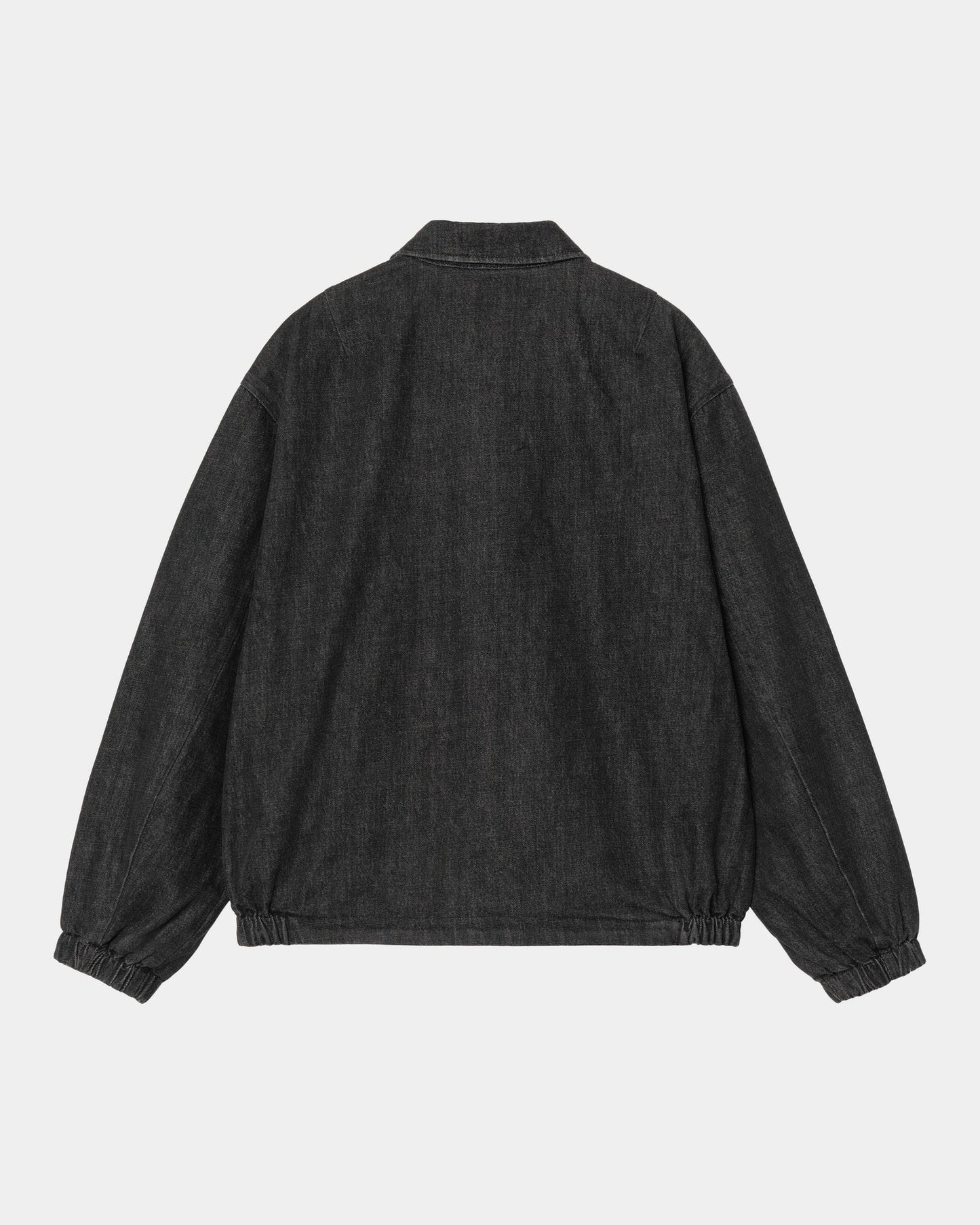 Hudson Reversible Jacket | Black (stone washed) / Heart Pinstripe
