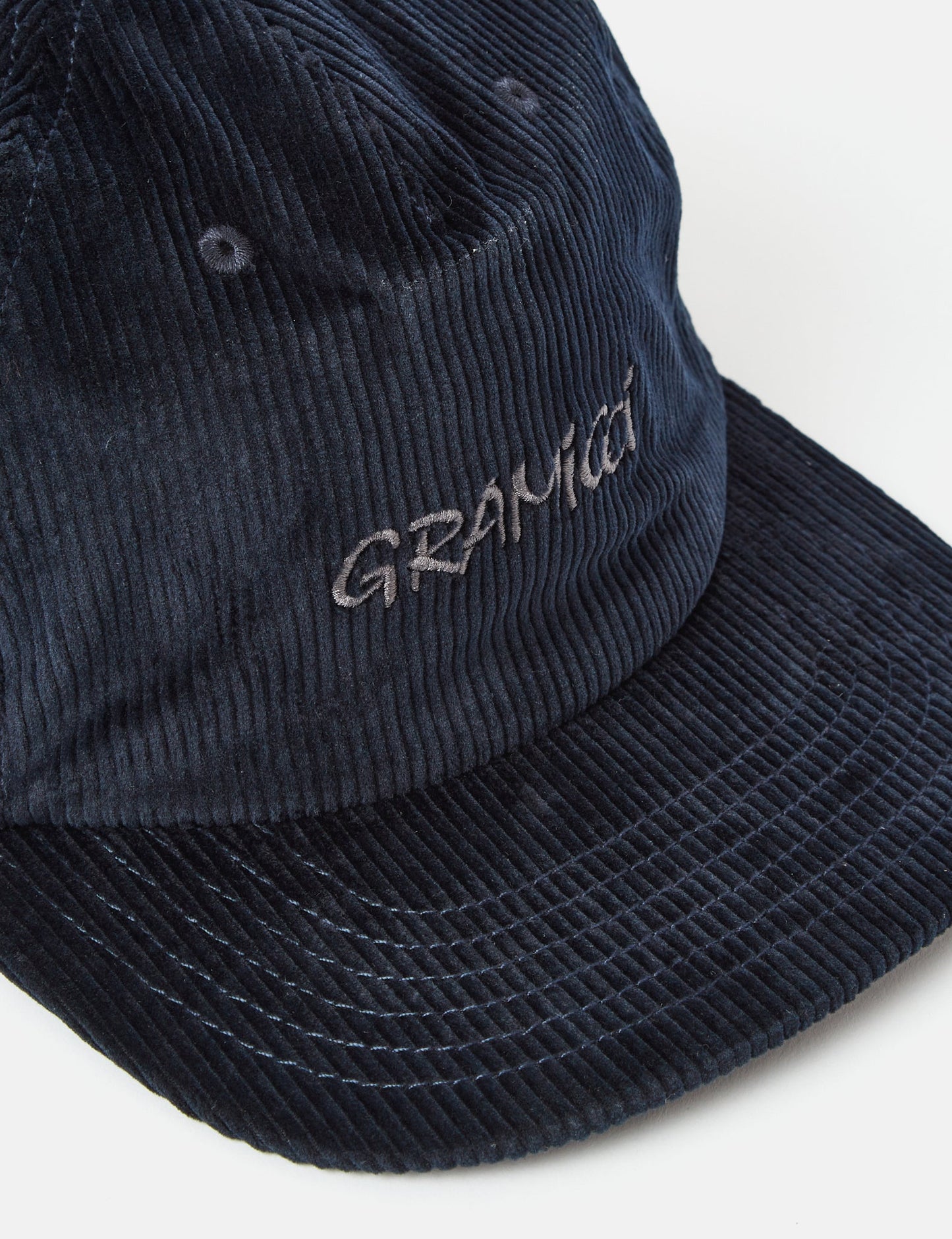Corduroy Cap - Dark Navy Blue