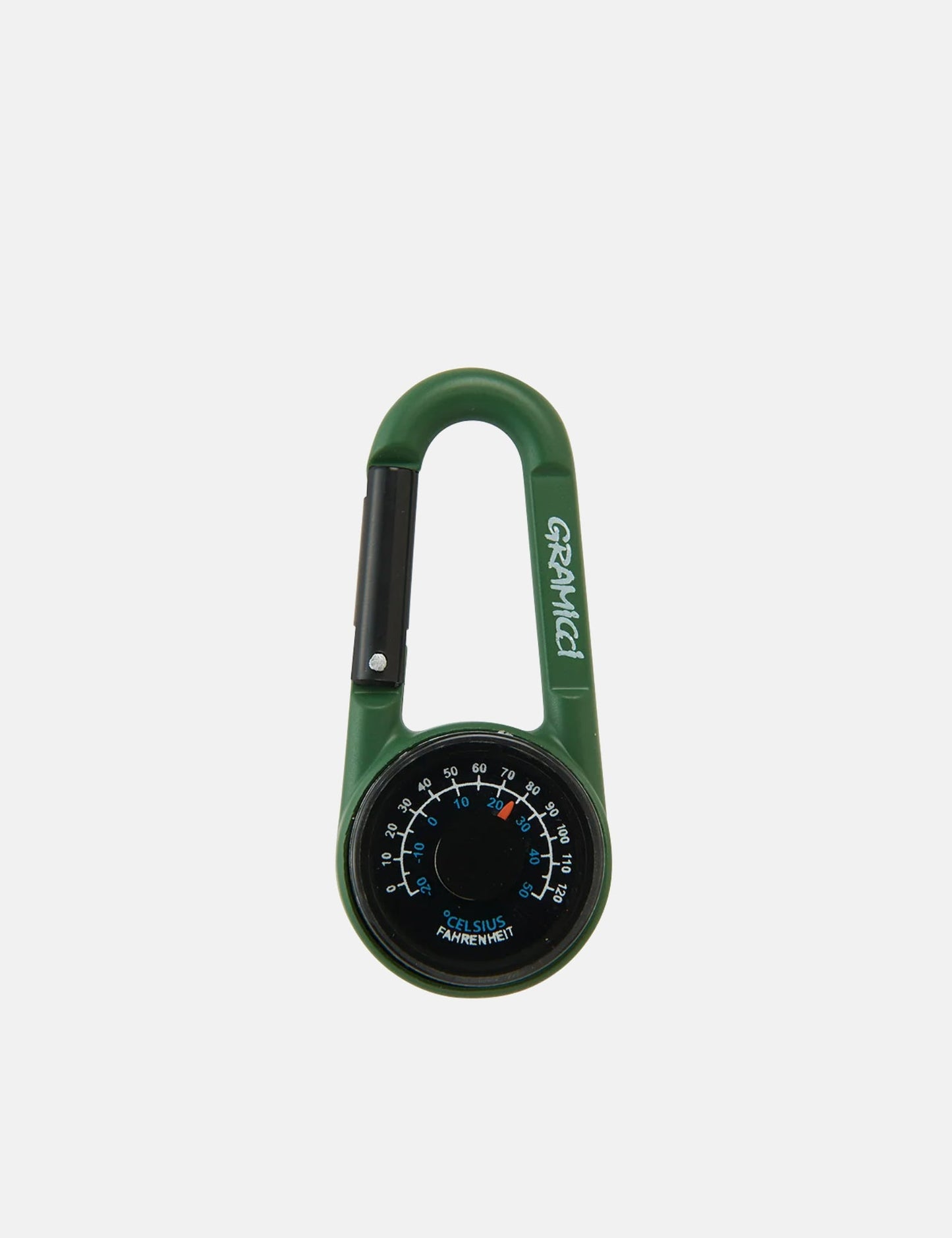 Carabiner Compass - Olive Green