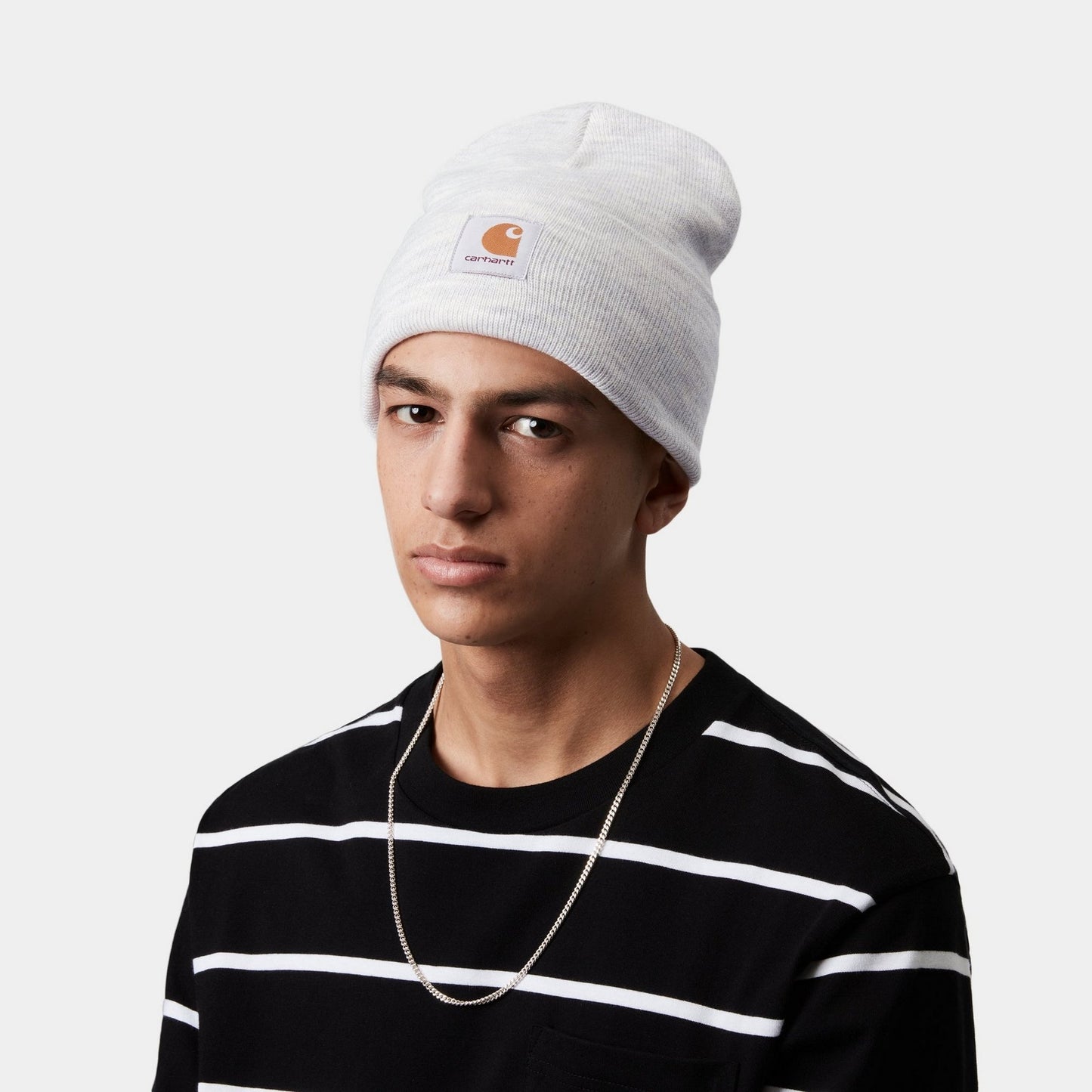 Acrylic Watch Hat | Ash Heather