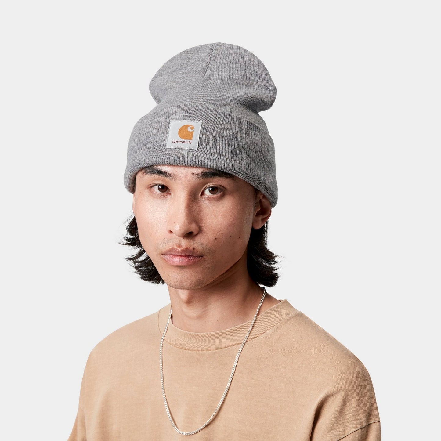 Acrylic Watch Hat | Grey Heather