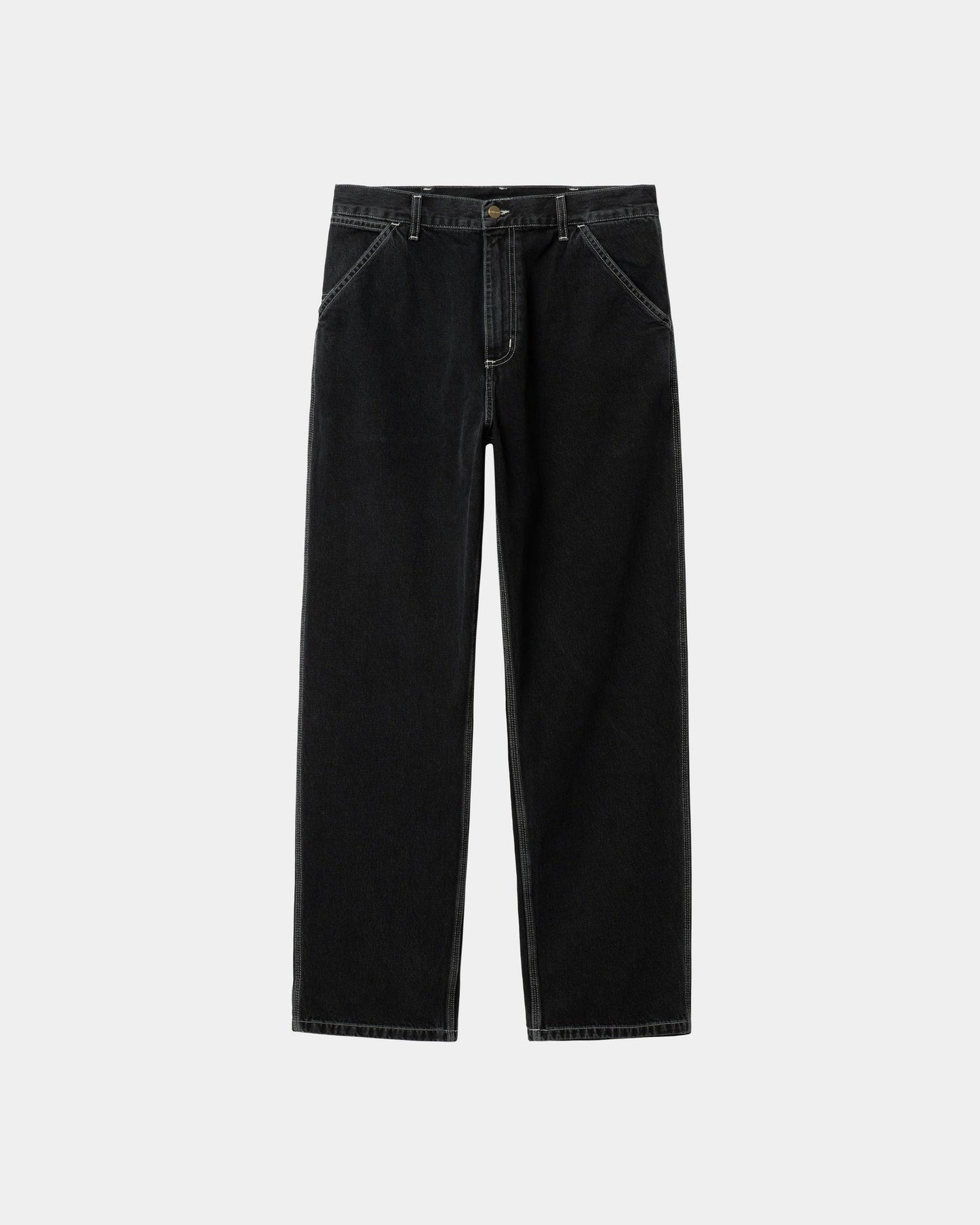 Simple Pant - Denim | Black (heavy stone wash)