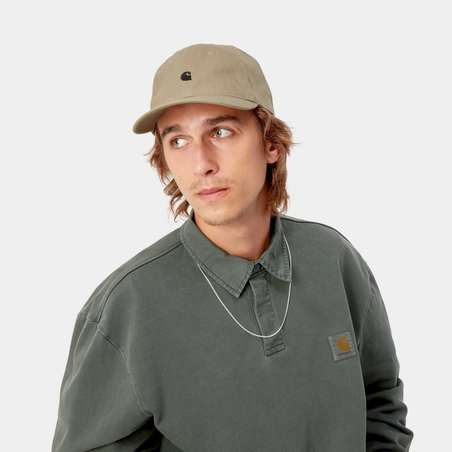 Madison Logo Cap | Leather