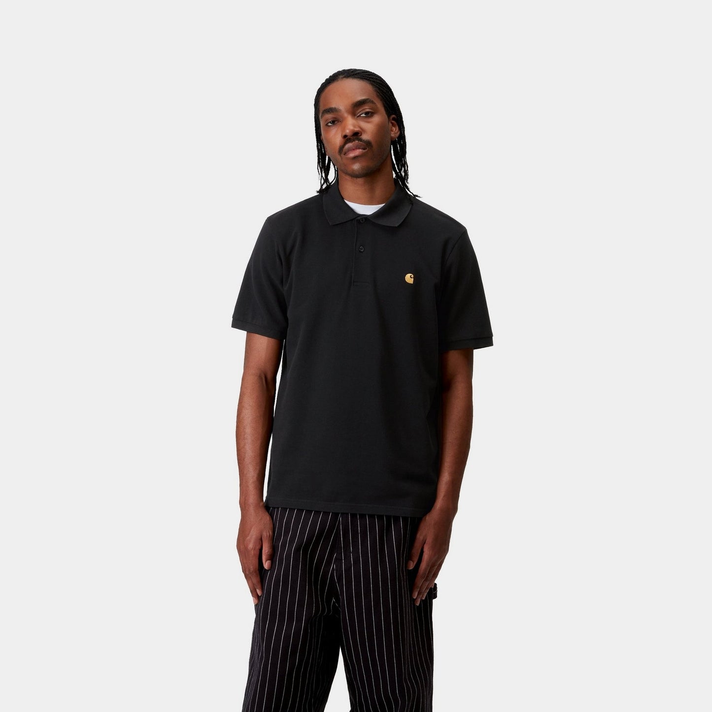 Chase Pique Polo | Black