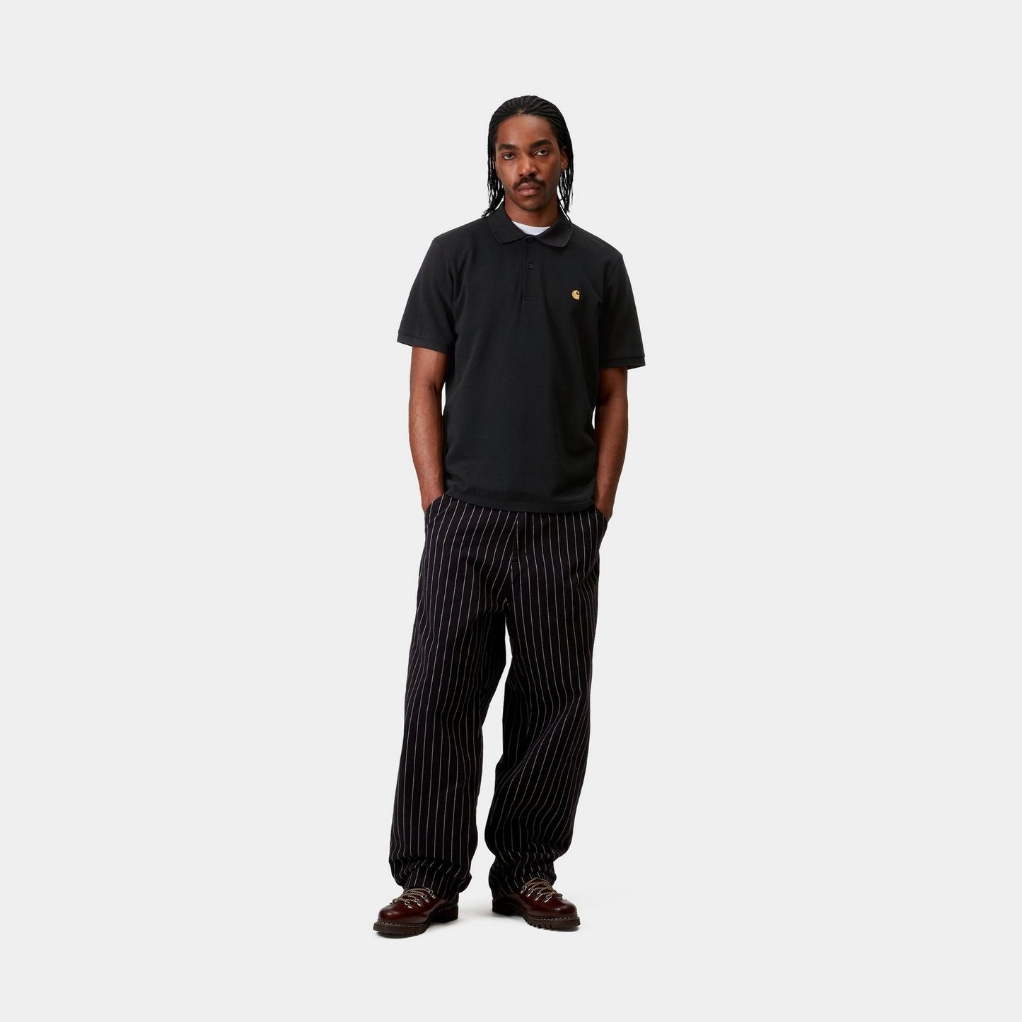 Chase Pique Polo | Black