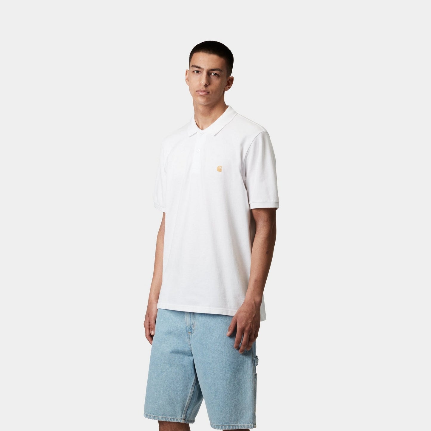 Chase Pique Polo | White