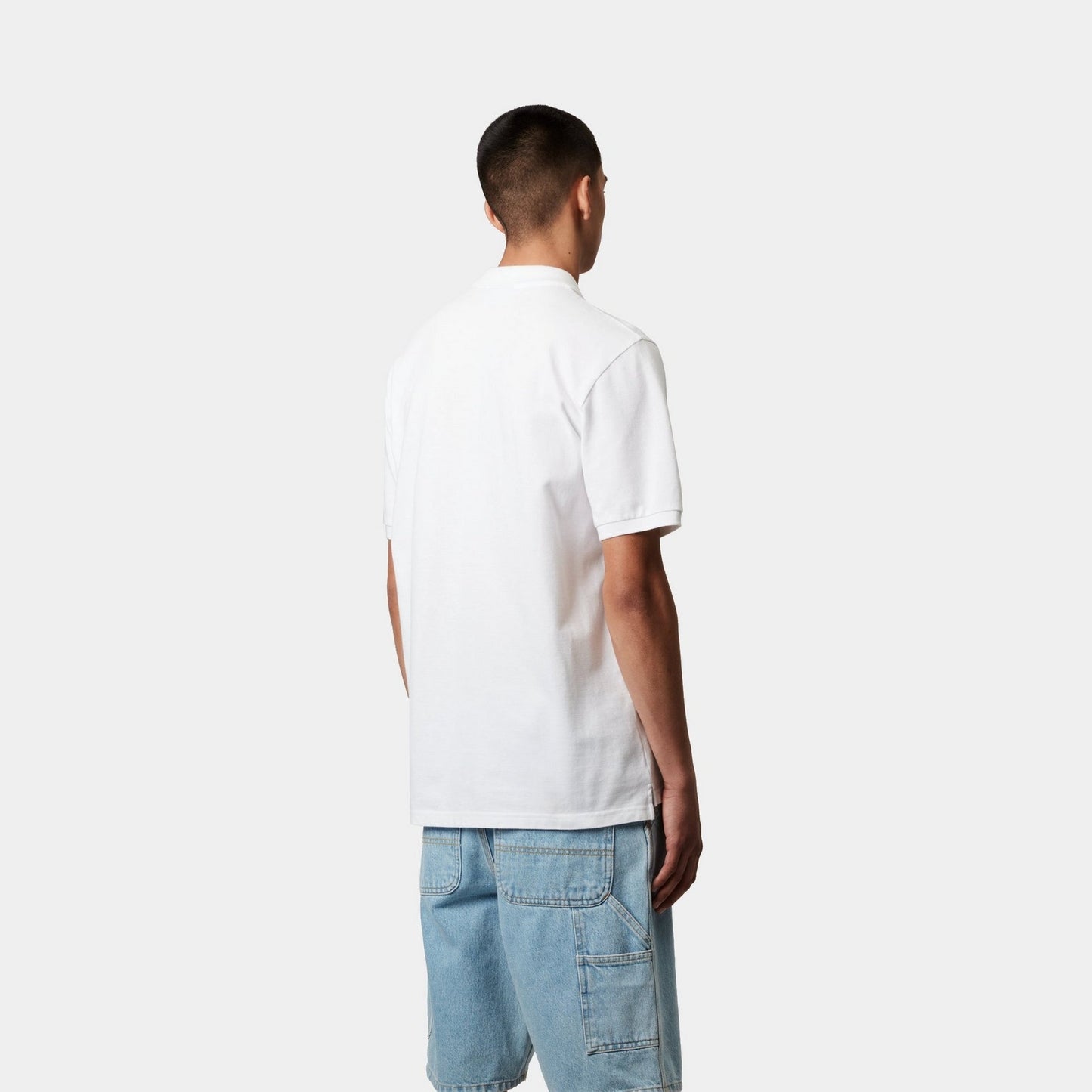 Chase Pique Polo | White