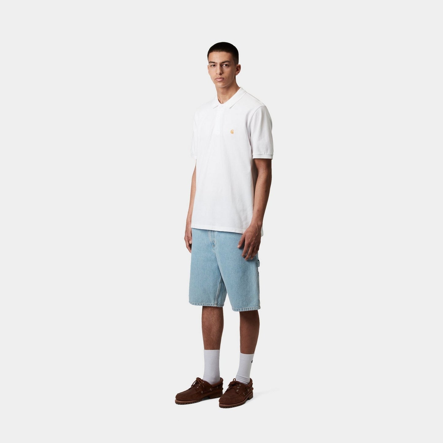 Chase Pique Polo | White