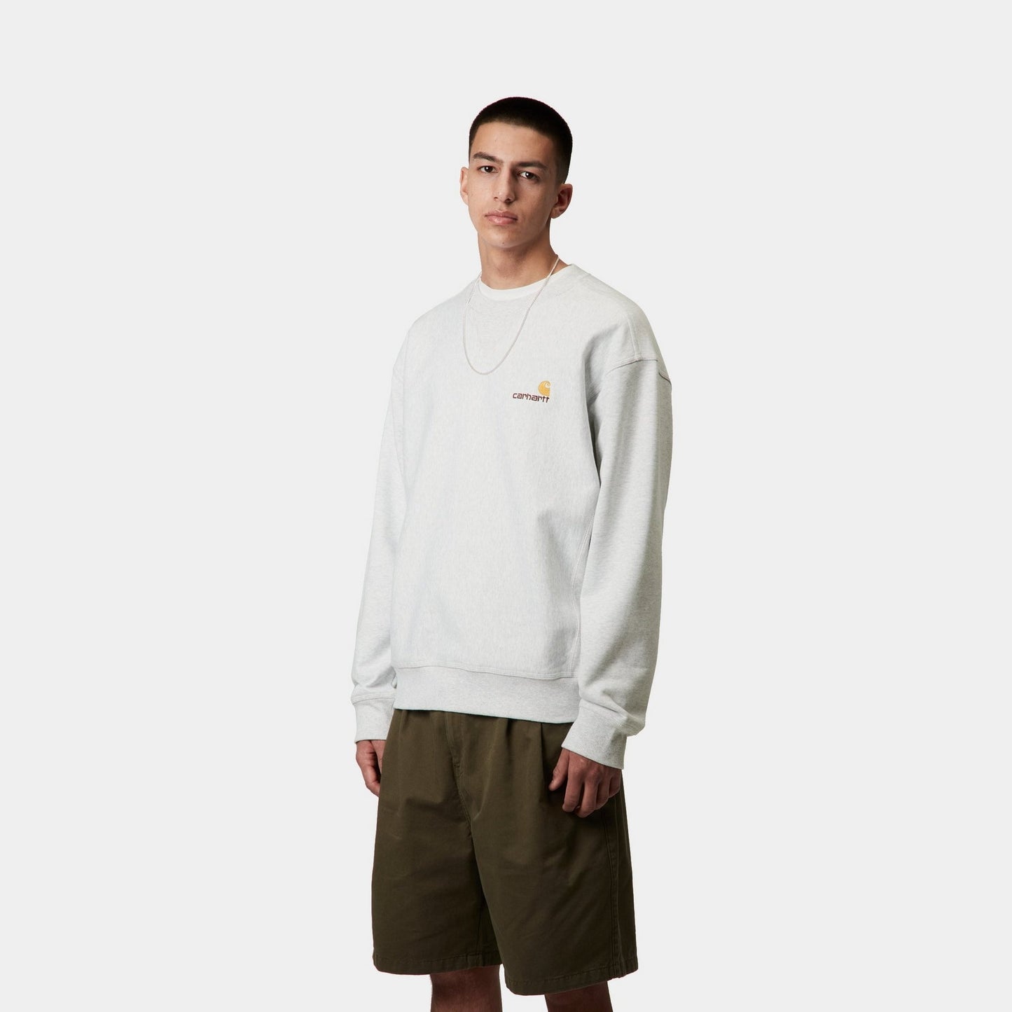 American Script Sweatshirt | Ash Heather