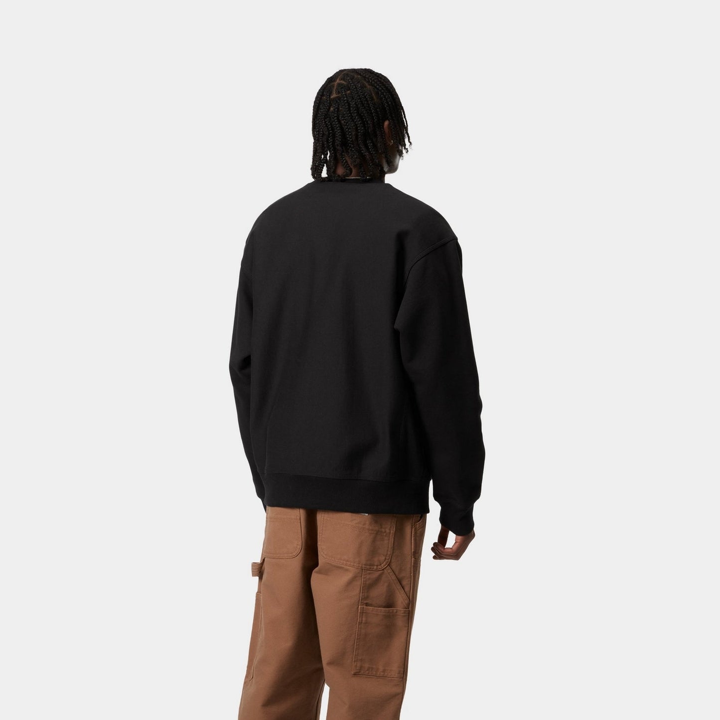American Script Sweatshirt | Black