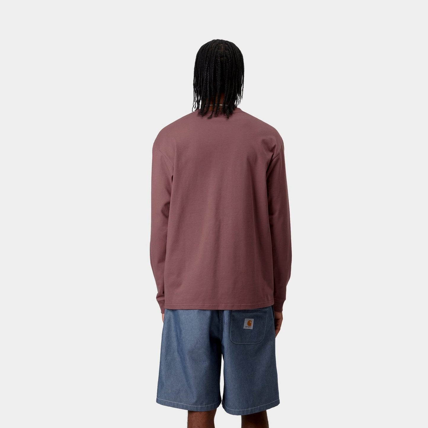 Chase Long Sleeve T-Shirt | Dusky Pink