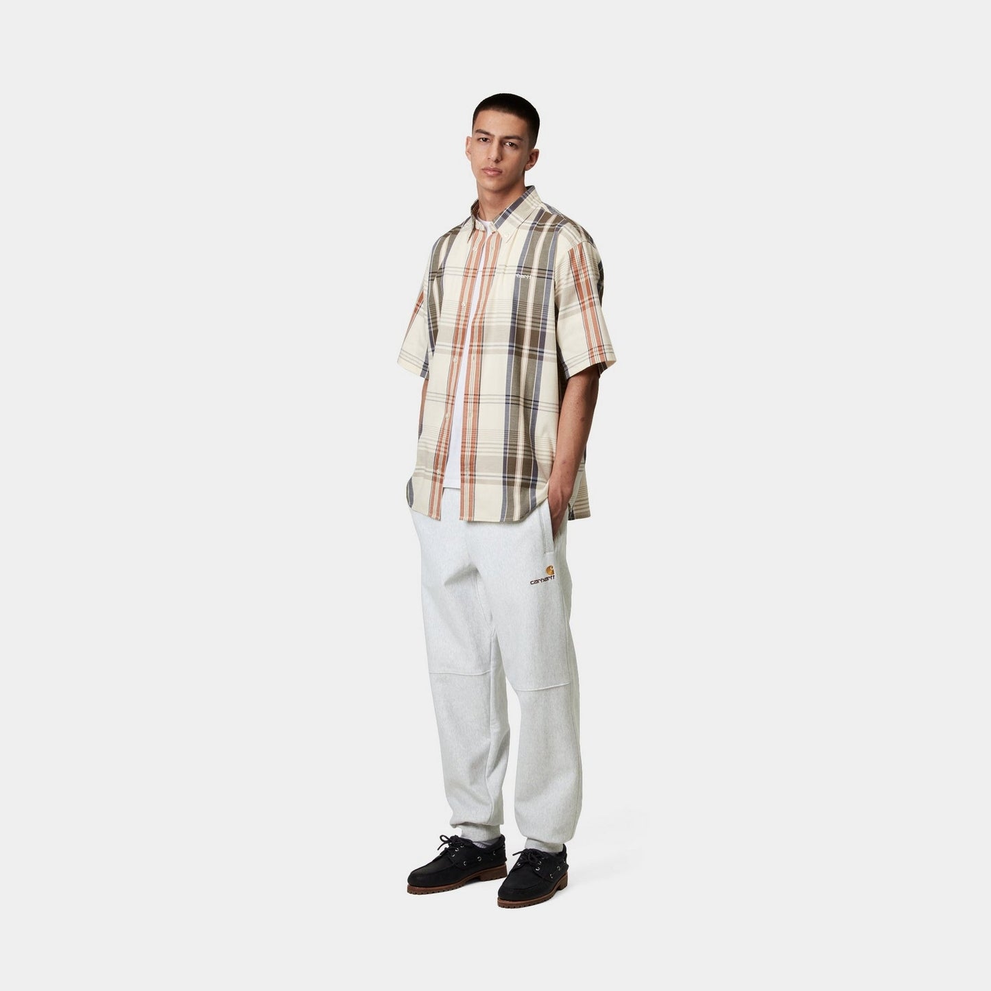 American Script Jogging Pant | Ash Heather