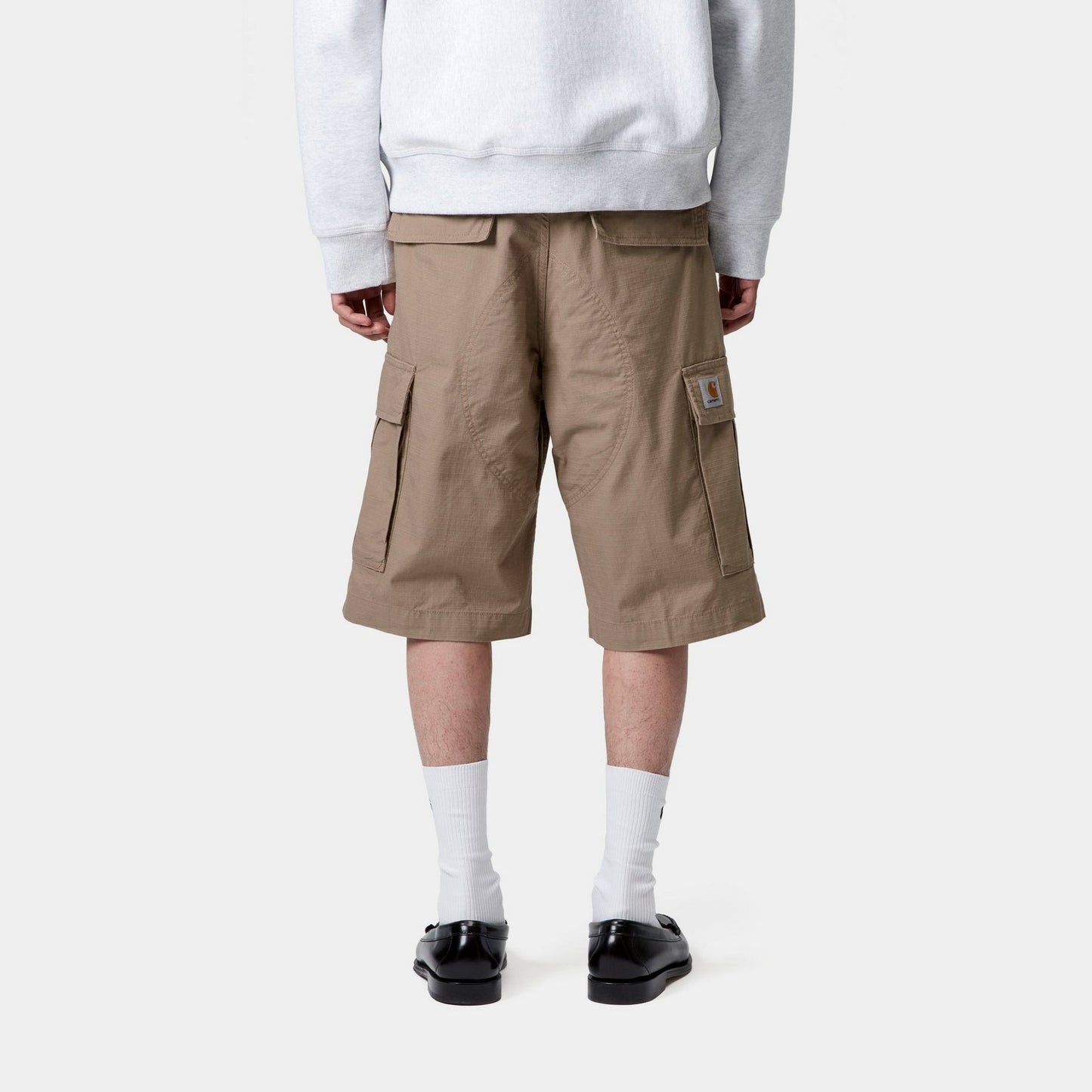 Regular Cargo Short | Leather