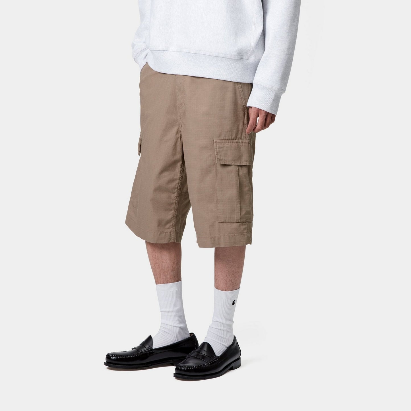 Regular Cargo Short | Leather