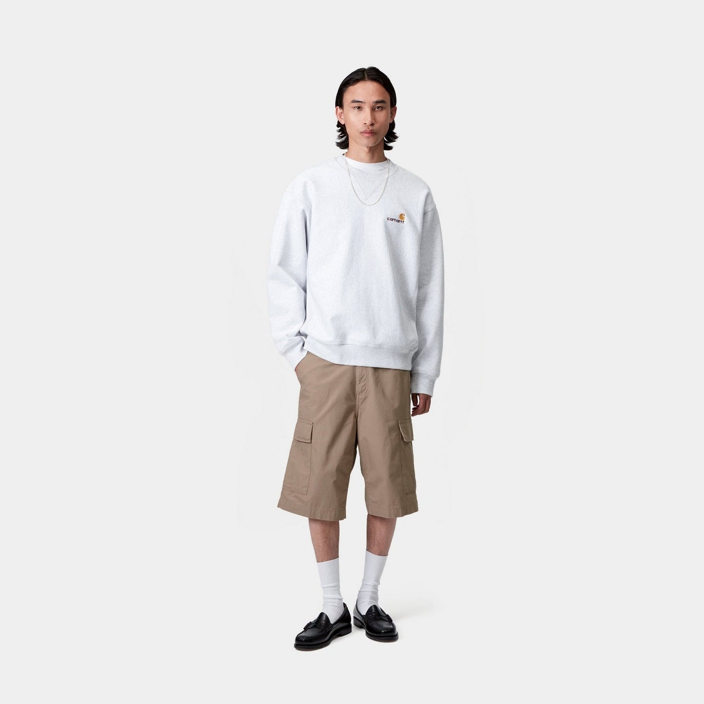 Regular Cargo Short | Leather