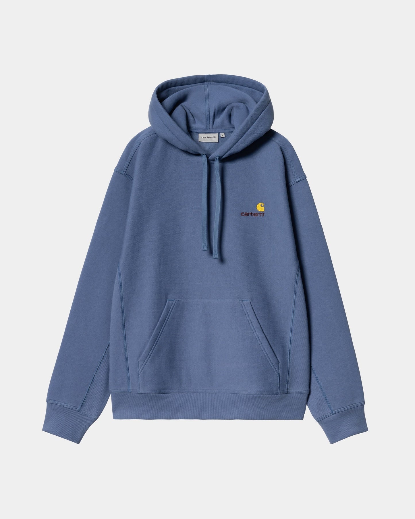 Hooded American Script Sweatshirt | Blue Iris