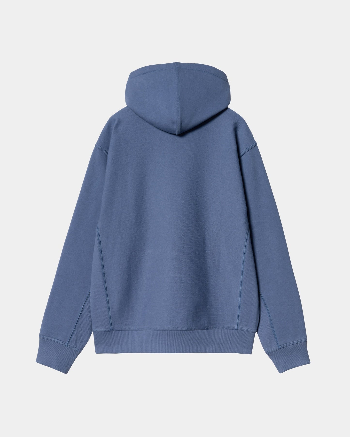 Hooded American Script Sweatshirt | Blue Iris