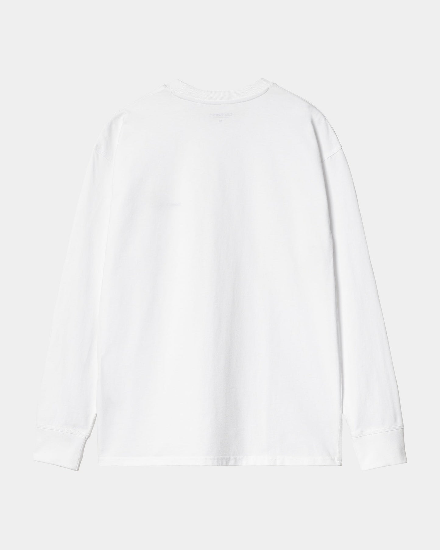American Script Long Sleeve T-Shirt | White