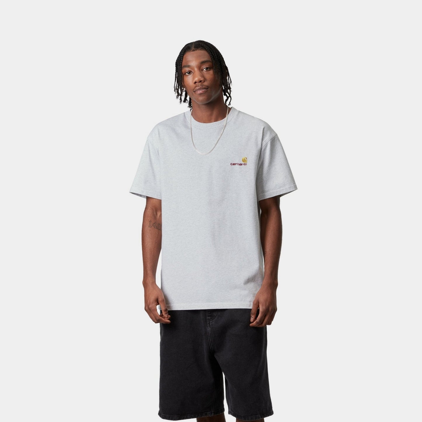 American Script T-Shirt | Ash Heather