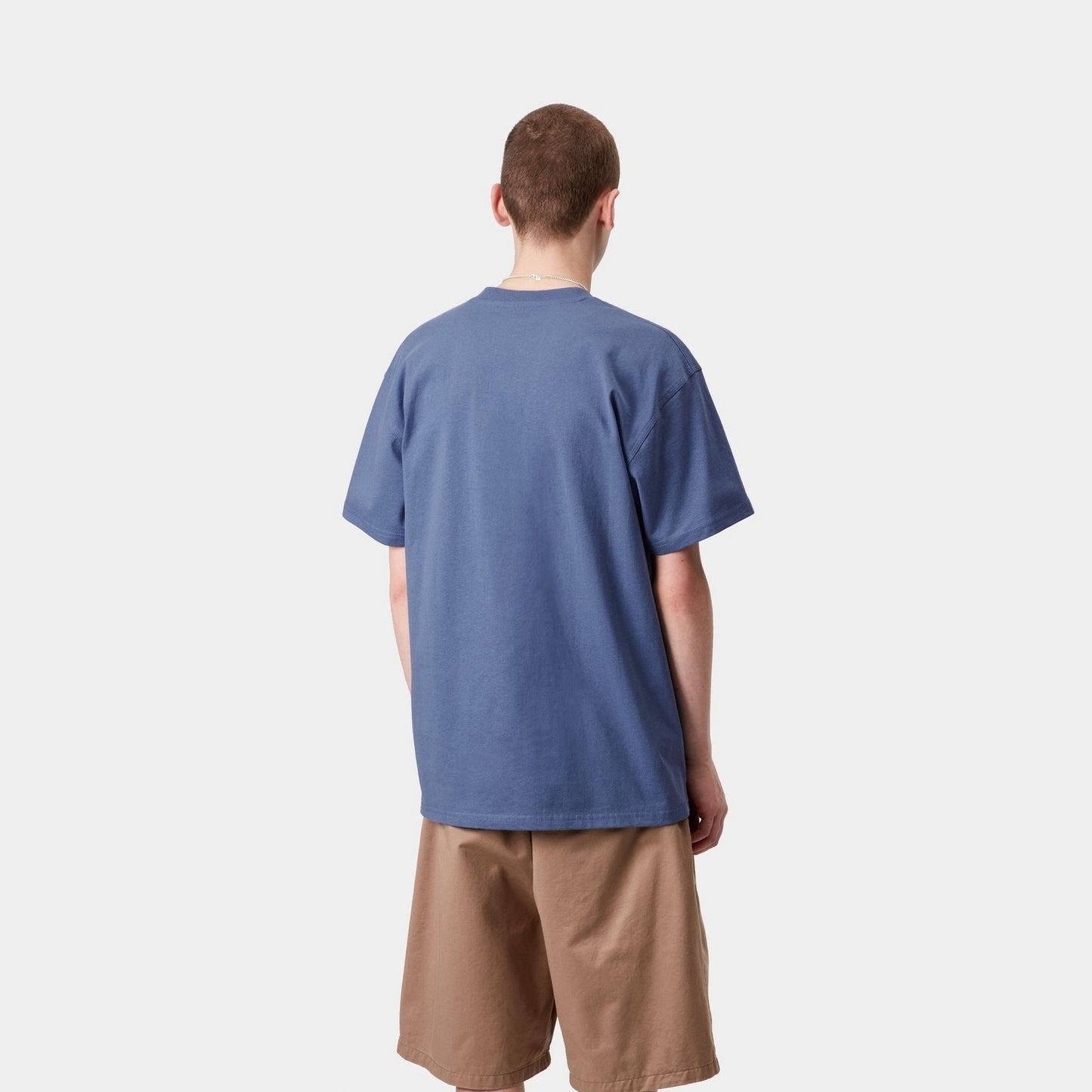 American Script T-Shirt | Blue Iris