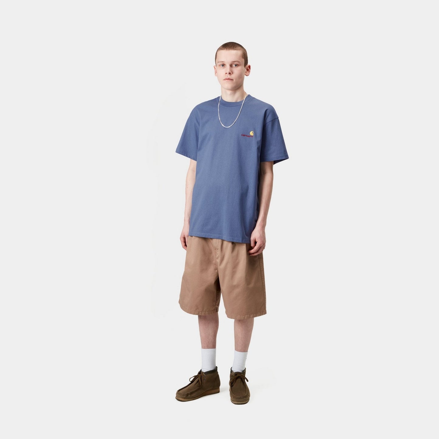 American Script T-Shirt | Blue Iris