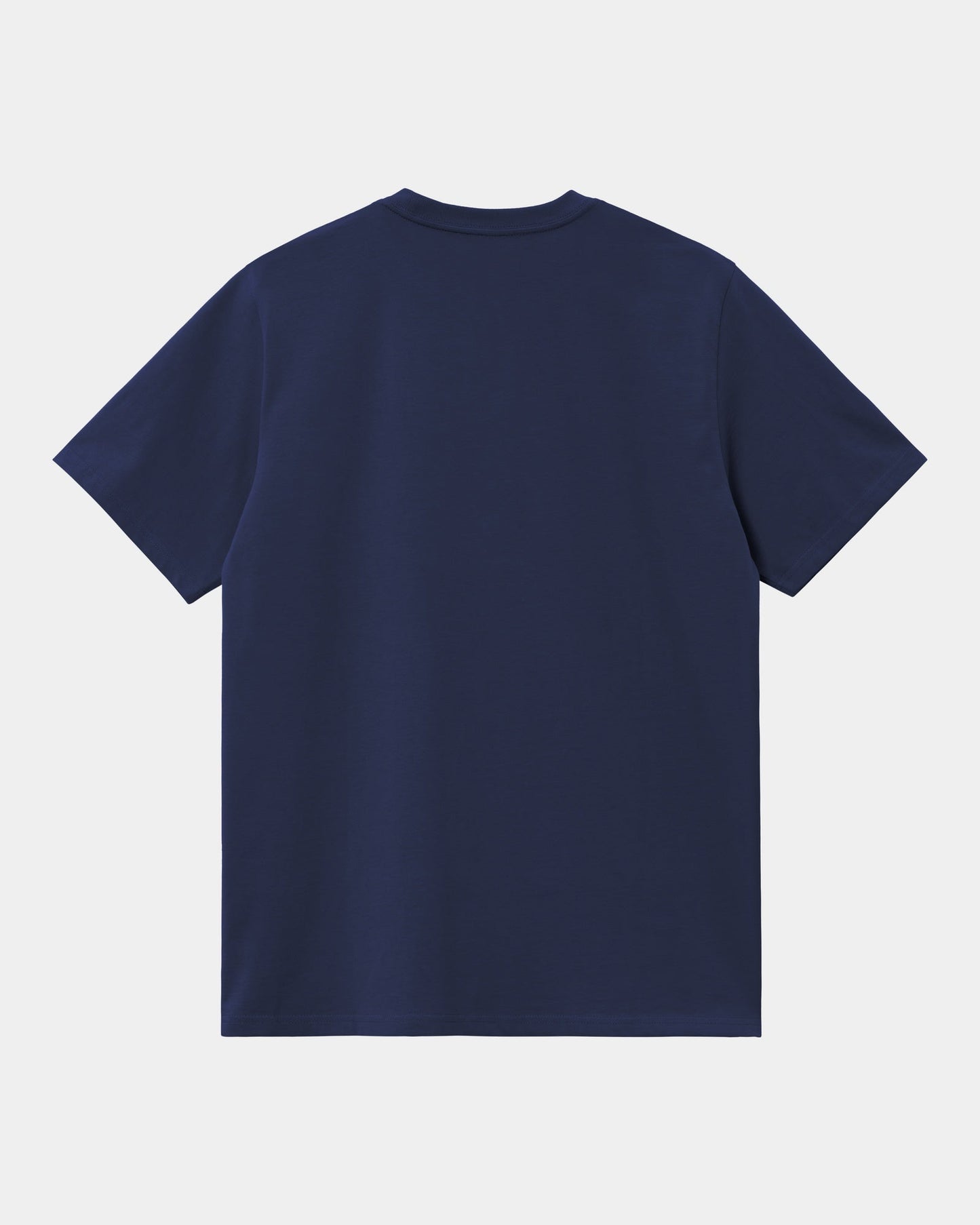 Script Embroidery T-Shirt | Ink / Air Yellow