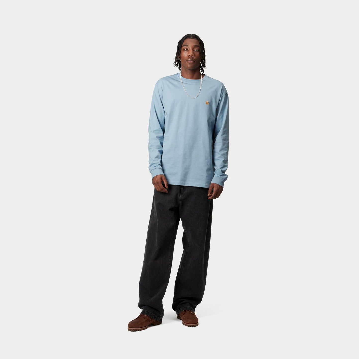Landon Pant | Black (stone washed)
