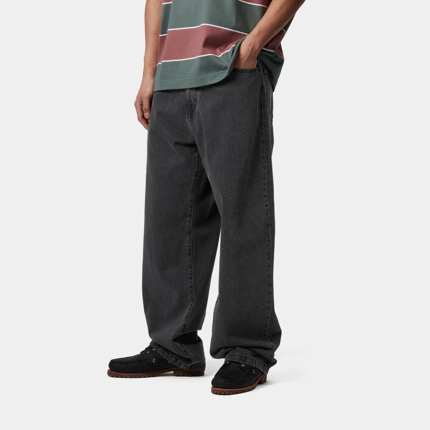 Landon Pant | Black (heavy stone wash)