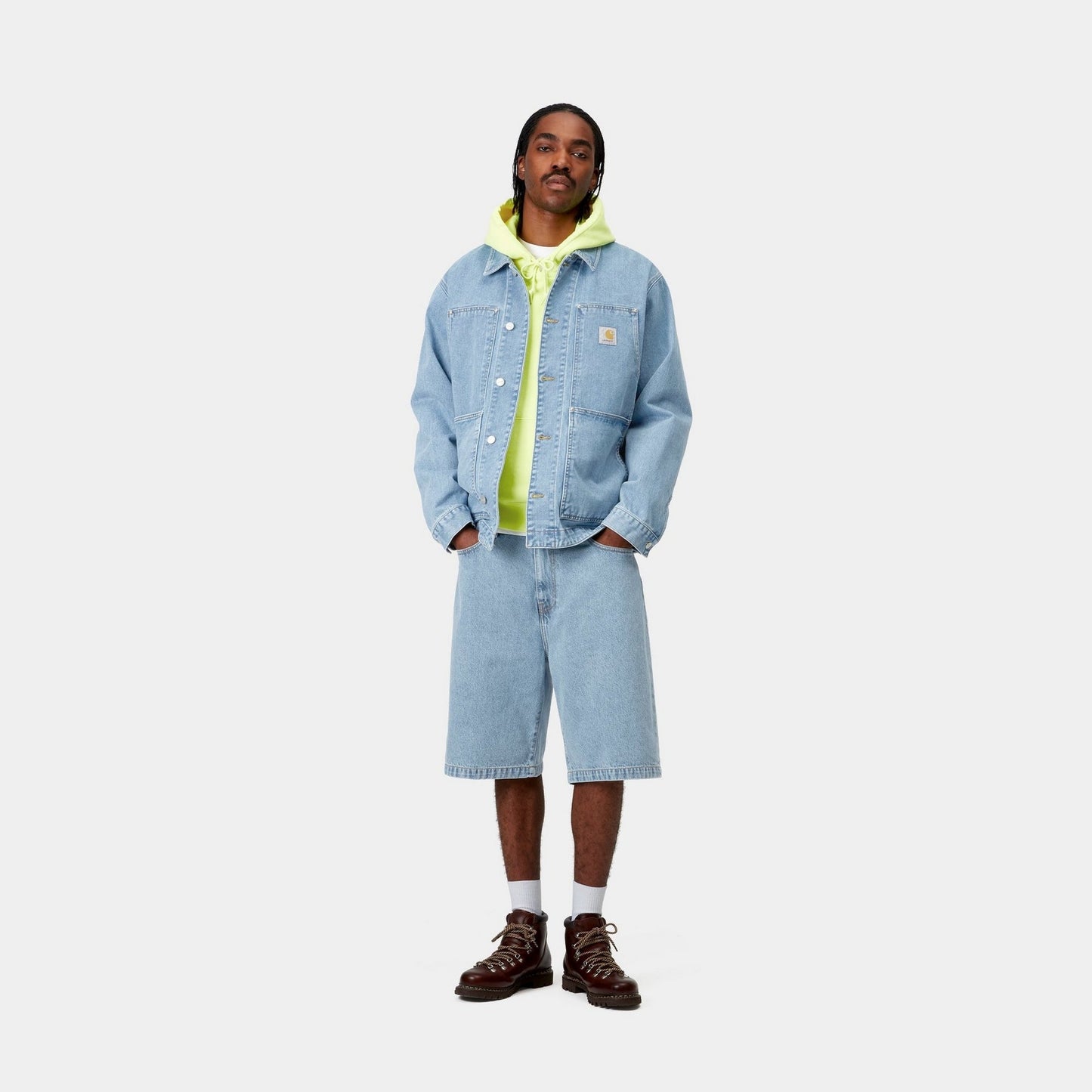 Landon Short | Blue (bleached)