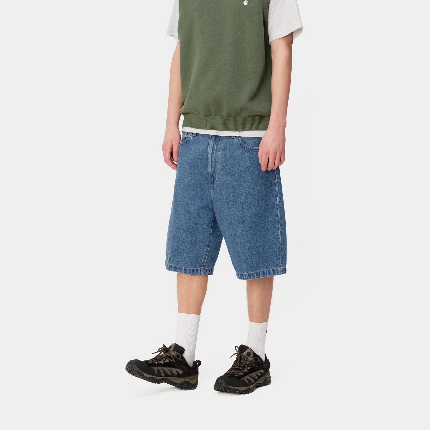 Landon Short | Blue (heavy stone wash)