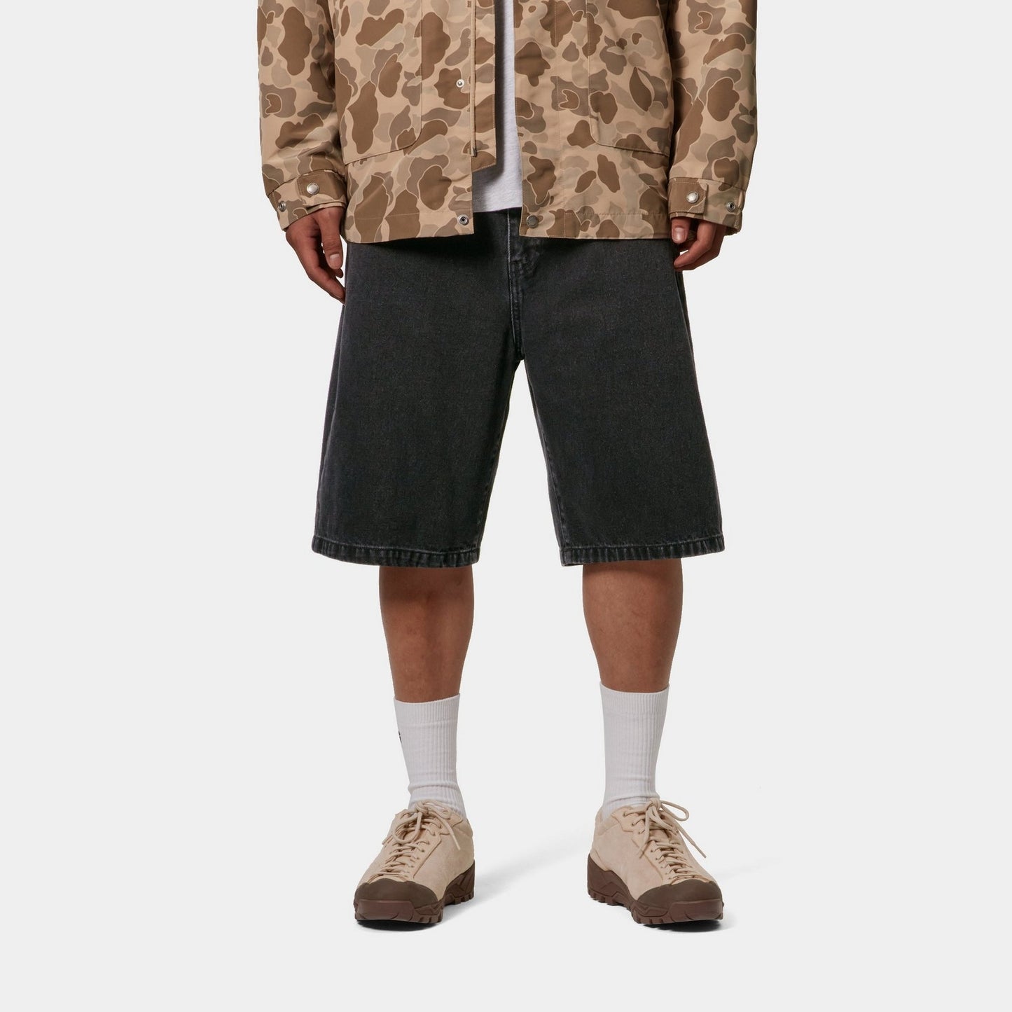 Landon Short | Black (stone washed)