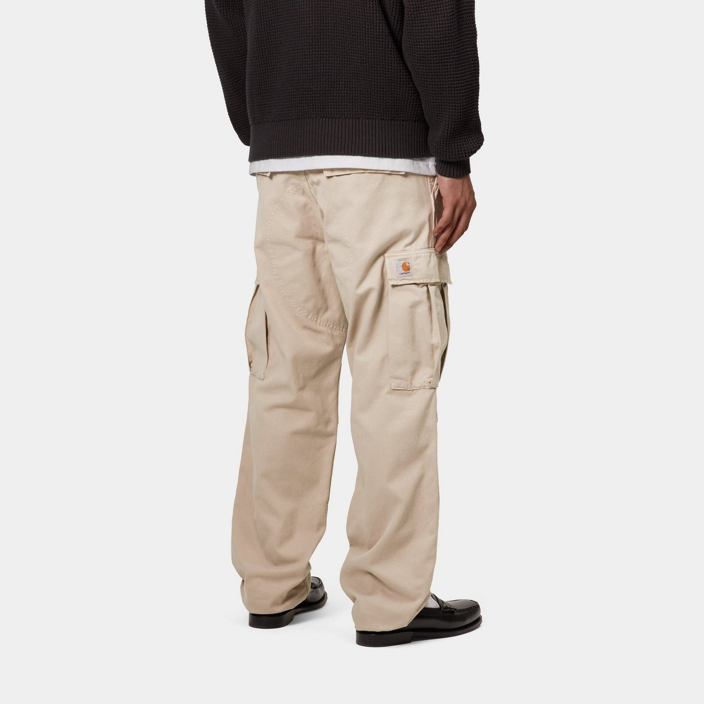 Regular Cargo Pant - Garment Dyed Twill | Fleur De Sel