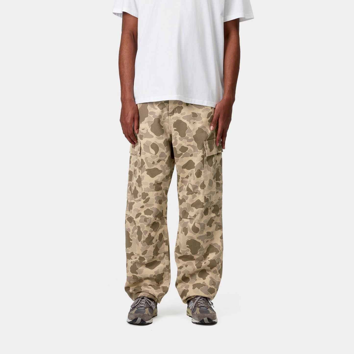 Regular Cargo Pant - Garment Dyed Twill | Desert Duck Camo