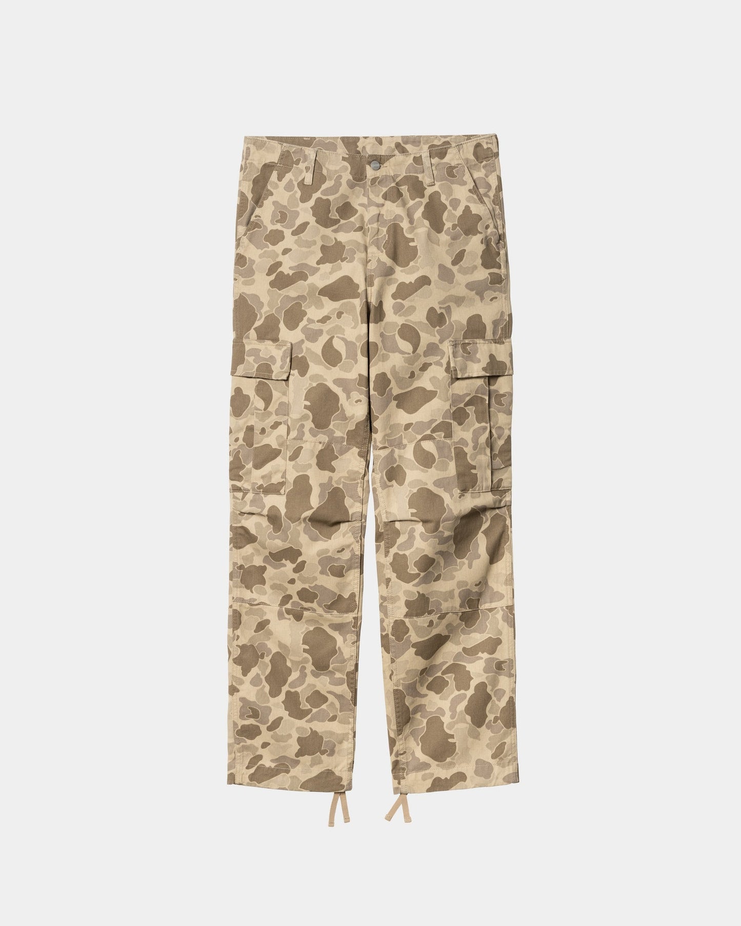 Regular Cargo Pant - Garment Dyed Twill | Desert Duck Camo