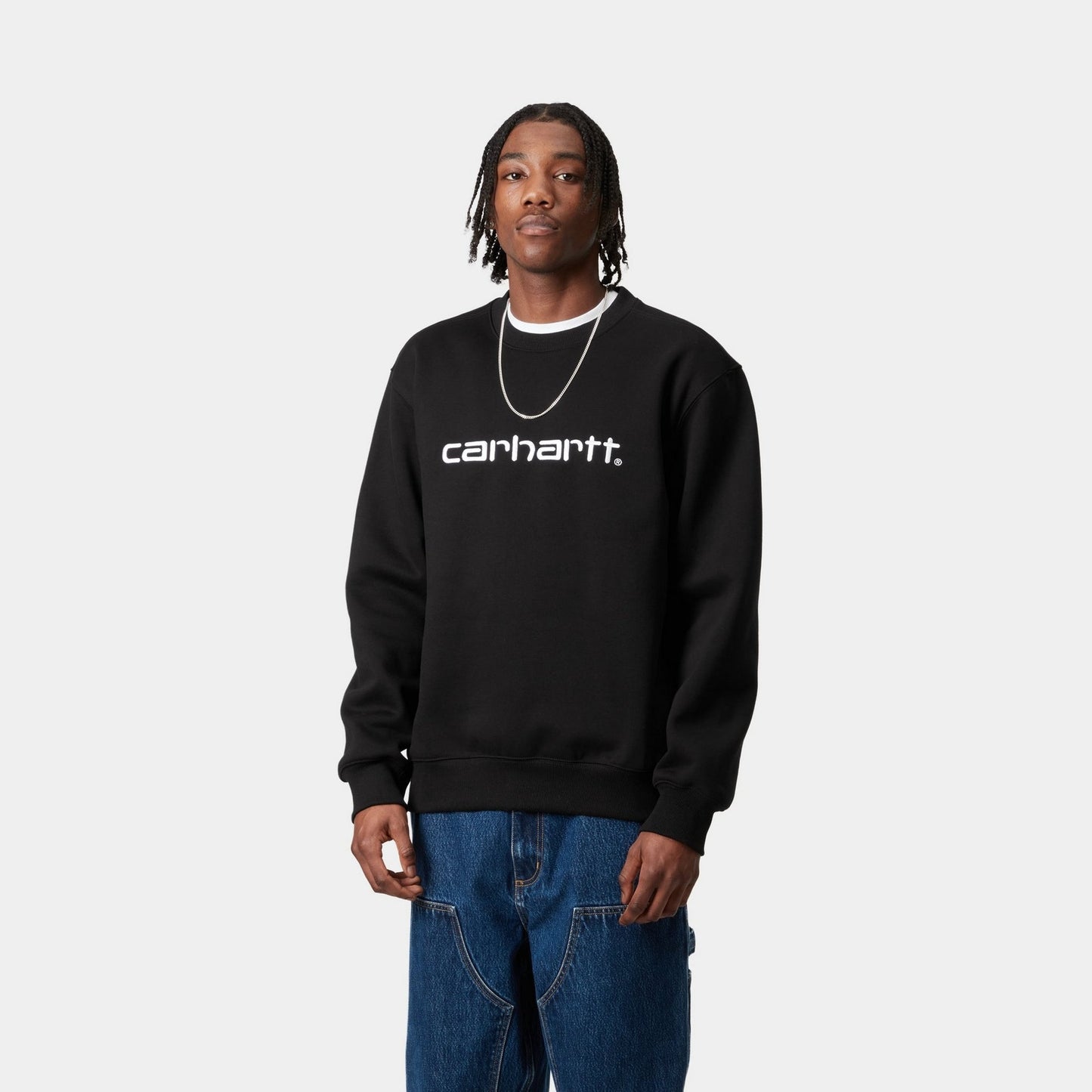 Sweatshirt | Black / White