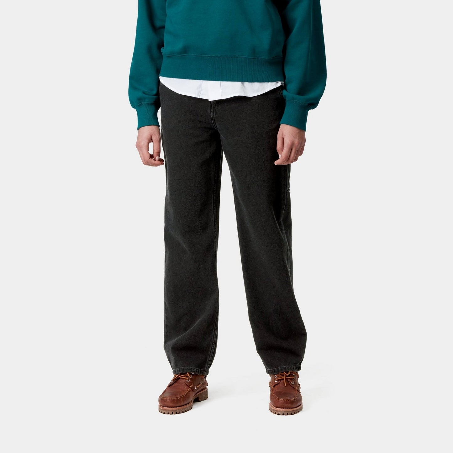Pierce Pant Straight - Denim | Black (stone washed)