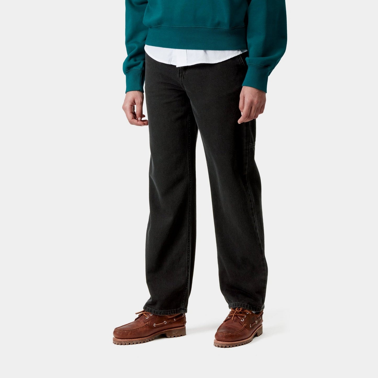Pierce Pant Straight - Denim | Black (stone washed)