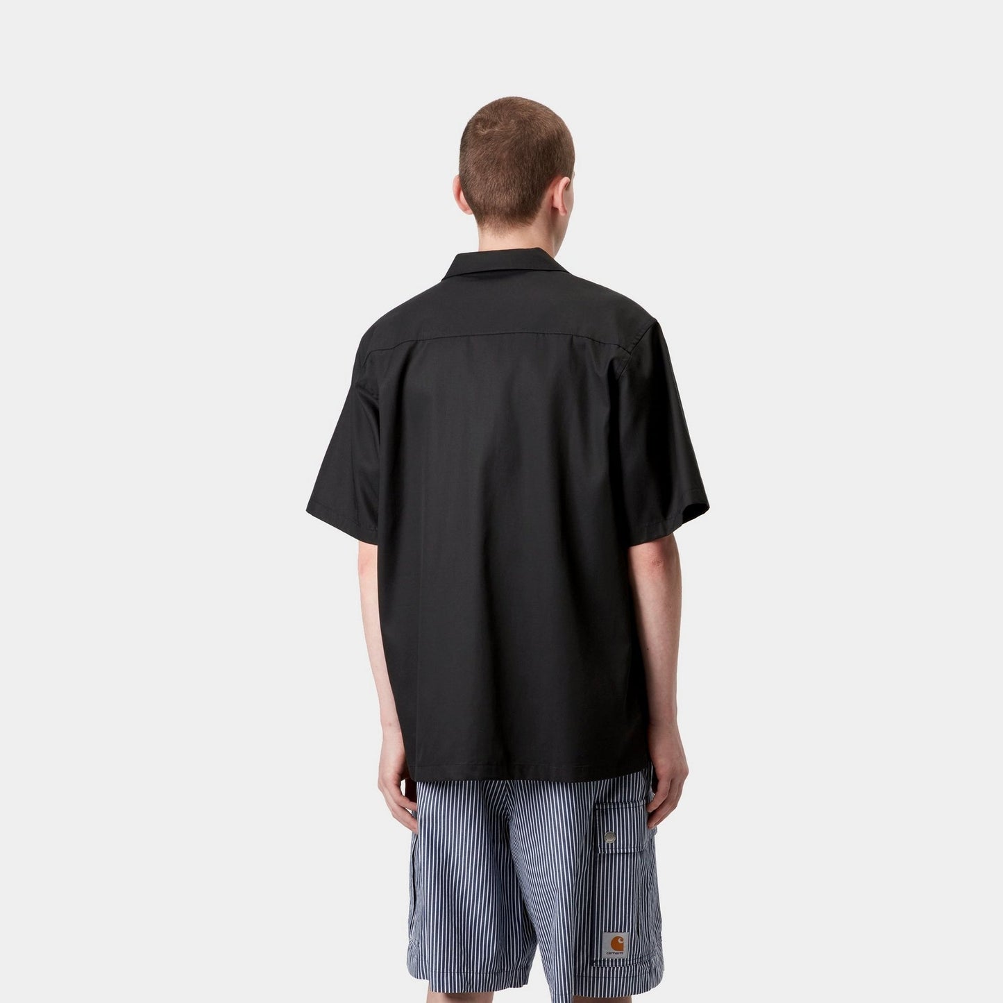 Delray Shirt | Black / White