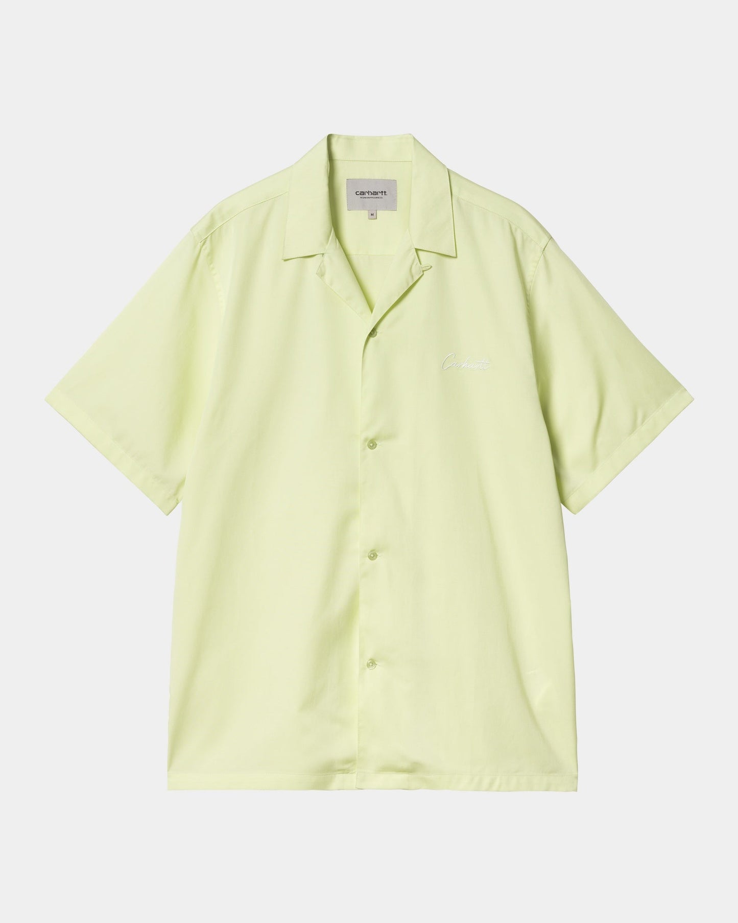 Delray Shirt | Air Green / White