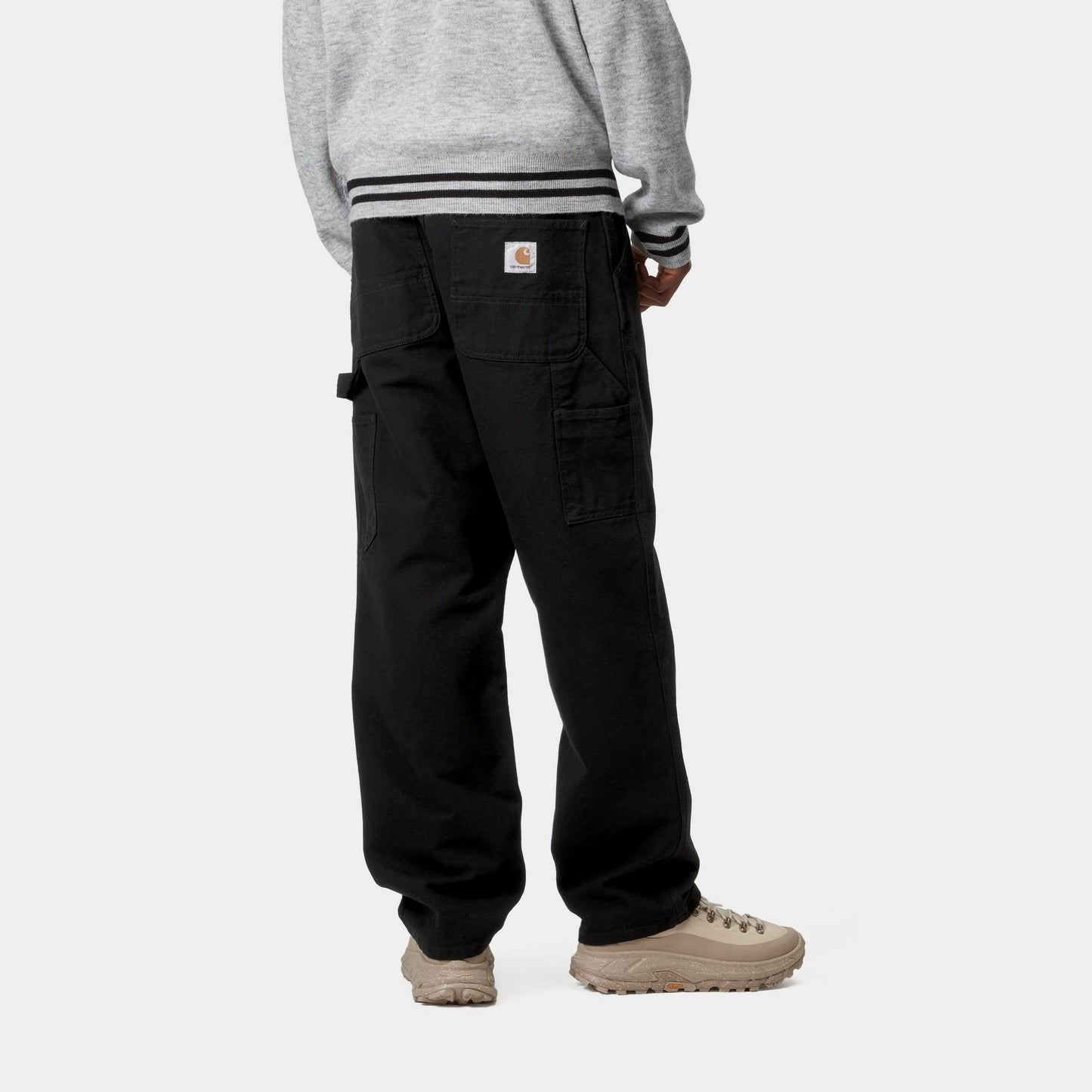 Single Knee Pant | Black (rinsed)
