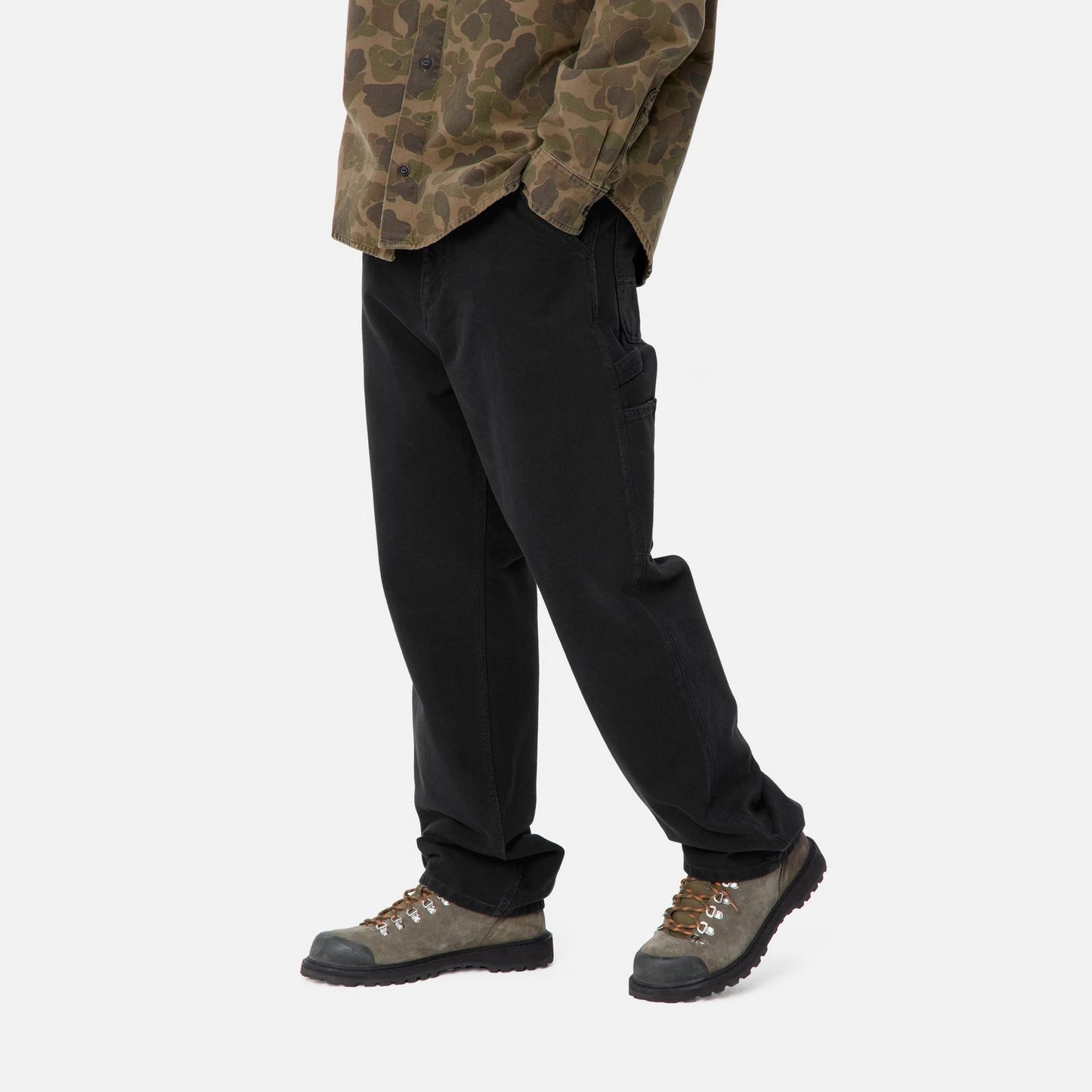 Single Knee Pant | Black (aged canvas)