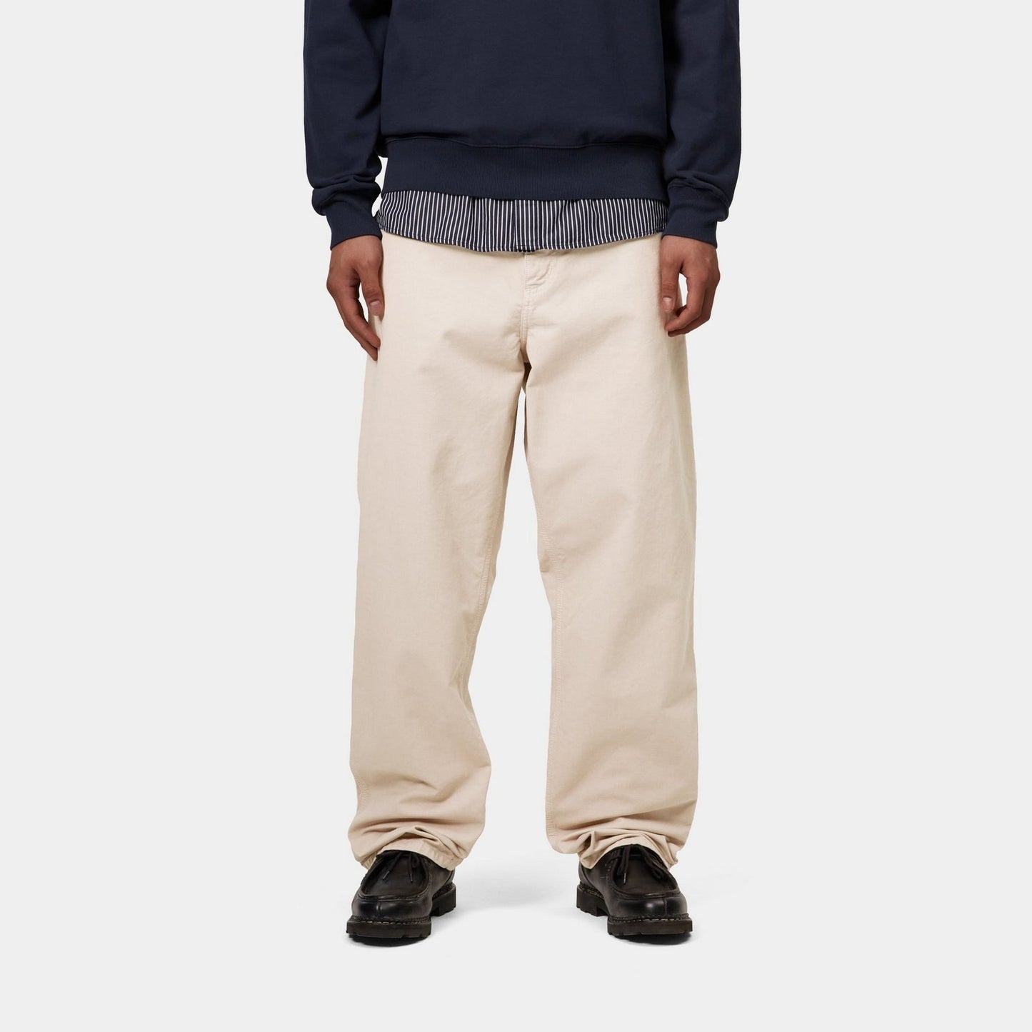 Single Knee Pant - Drill | Fleur De Sel (garment dyed)