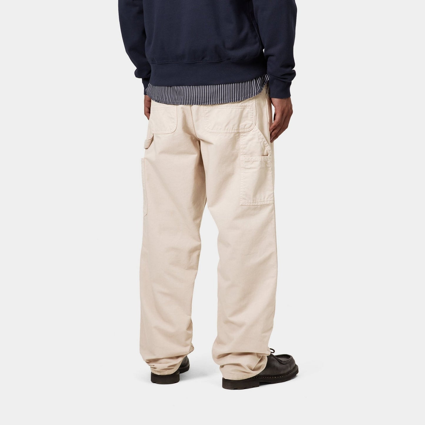 Single Knee Pant - Drill | Fleur De Sel (garment dyed)