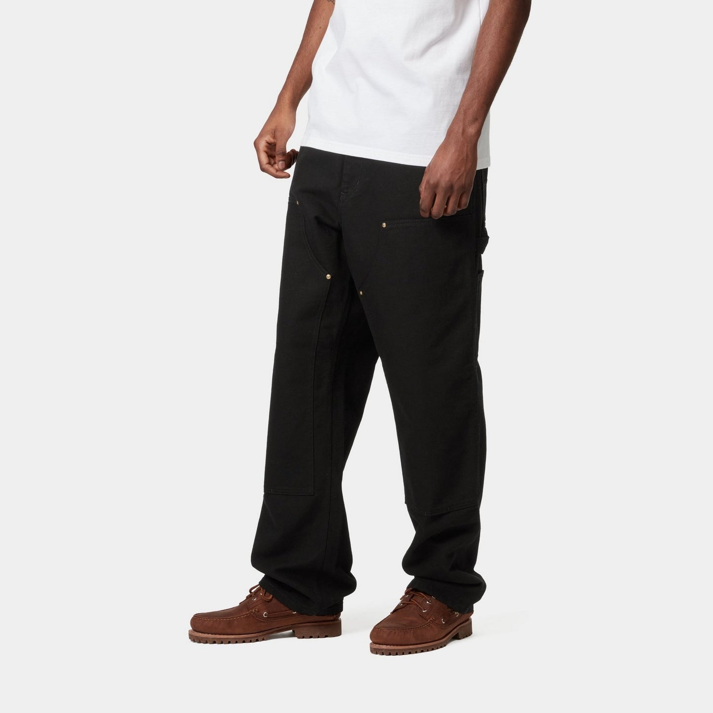 Double Knee Pant | Black (rinsed)