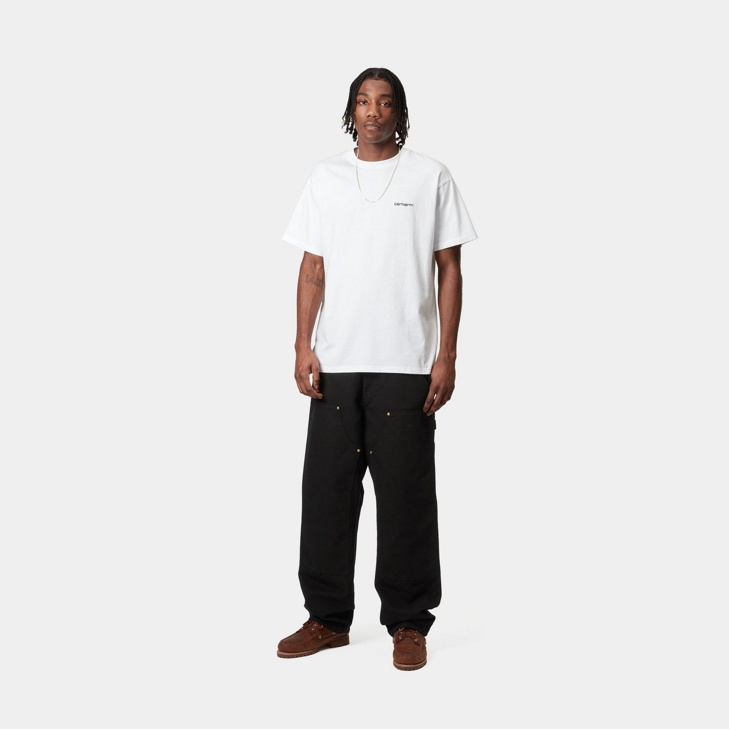 Double Knee Pant | Black (rinsed)